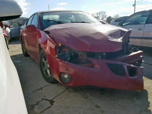 2G2WP552571234960 - 2007 PONTIAC GRAND PRIX RED photo 1