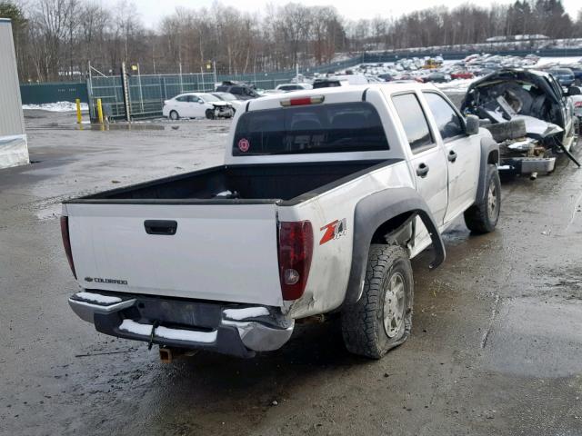 1GCDT136168224063 - 2006 CHEVROLET COLORADO WHITE photo 4