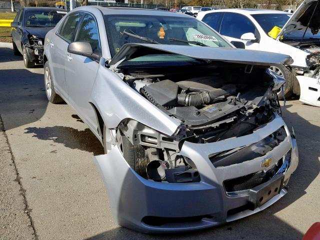 1G1ZB5EB1A4138612 - 2010 CHEVROLET MALIBU LS SILVER photo 1