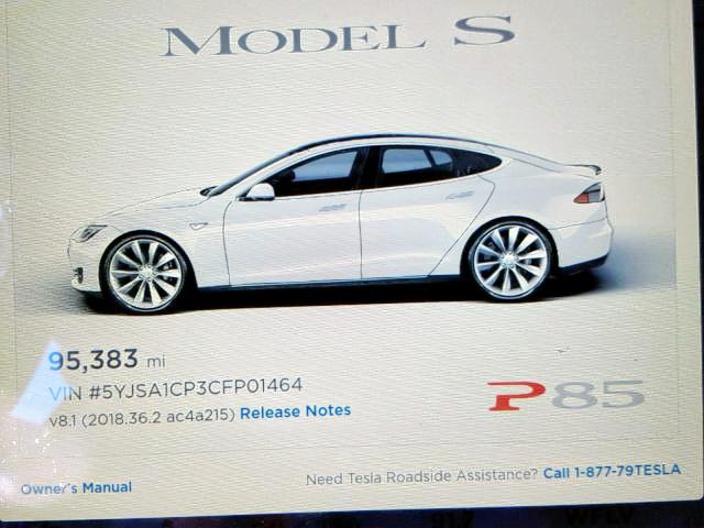 5YJSA1CP3CFP01464 - 2012 TESLA MODEL S WHITE photo 6