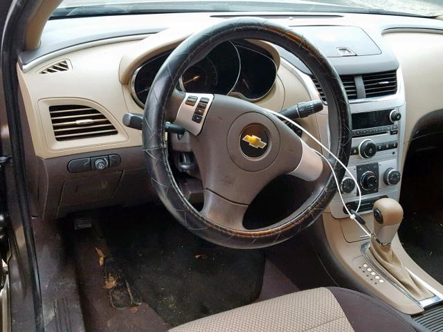 1G1ZA5EU2BF344547 - 2011 CHEVROLET MALIBU LS CHARCOAL photo 9