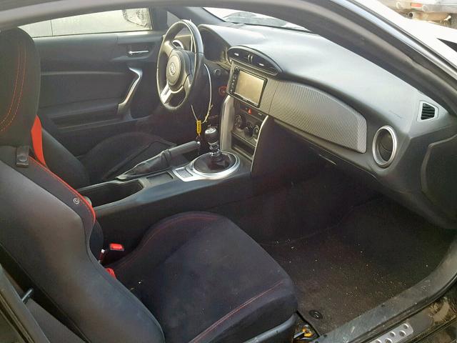 JF1ZNAA11G9702359 - 2016 TOYOTA SCION FR-S BLACK photo 5