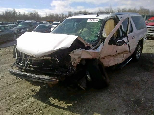 1GKFK66867J256589 - 2007 GMC YUKON XL D WHITE photo 2