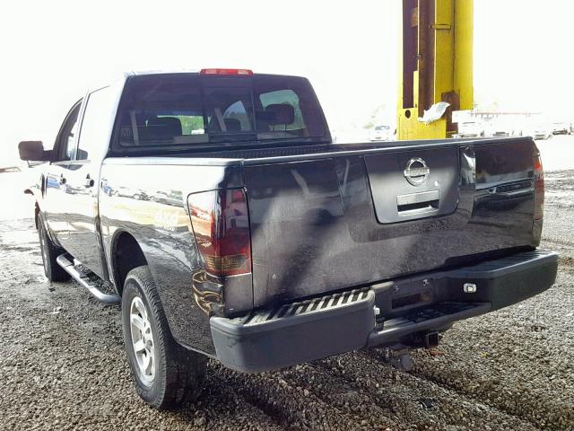 1N6AA07B54N554584 - 2004 NISSAN TITAN BLACK photo 3