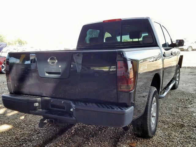 1N6AA07B54N554584 - 2004 NISSAN TITAN BLACK photo 4