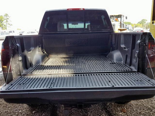 1N6AA07B54N554584 - 2004 NISSAN TITAN BLACK photo 9