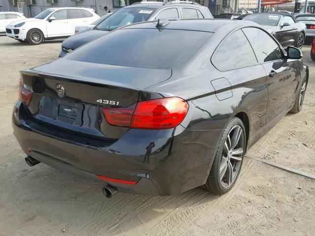 WBA3R1C59FK195090 - 2015 BMW 435 I BLACK photo 4