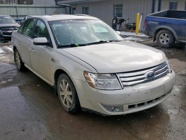 1FAHP24W18G114249 - 2008 FORD TAURUS SEL WHITE photo 1