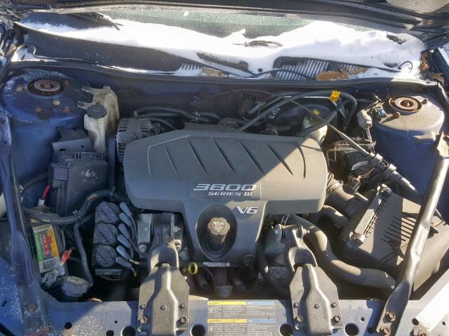 2G4WC532251267353 - 2005 BUICK LACROSSE C BLUE photo 7