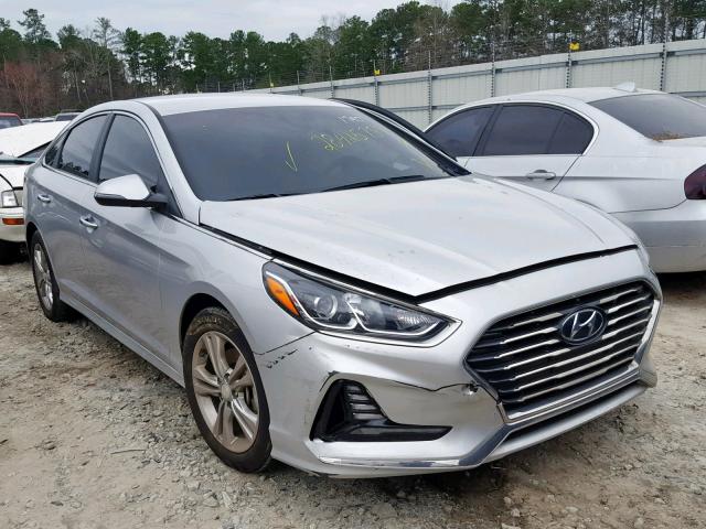 5NPE34AF7JH601790 - 2018 HYUNDAI SONATA SPO SILVER photo 1