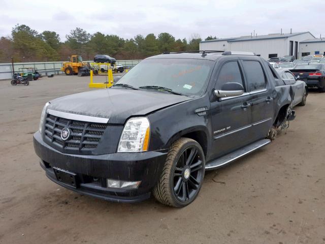 3GYT4MEFXDG288983 - 2013 CADILLAC ESCALADE E BLACK photo 2