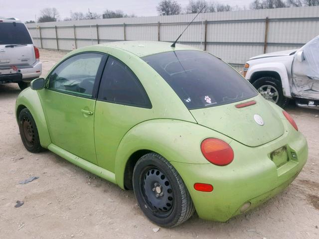 3VWBK31C85M414660 - 2005 VOLKSWAGEN NEW BEETLE GREEN photo 3