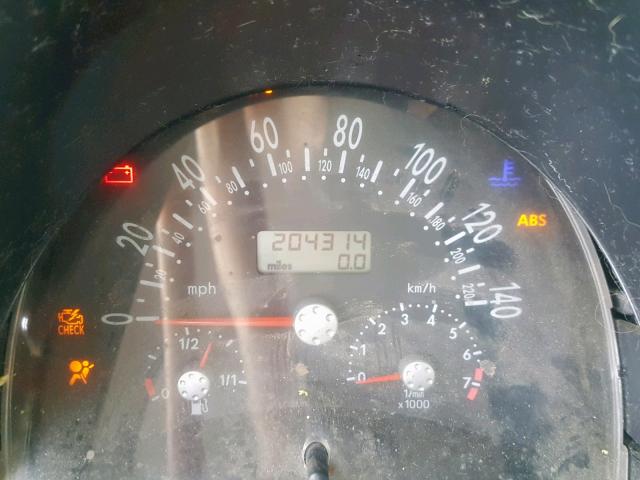 3VWBK31C85M414660 - 2005 VOLKSWAGEN NEW BEETLE GREEN photo 8