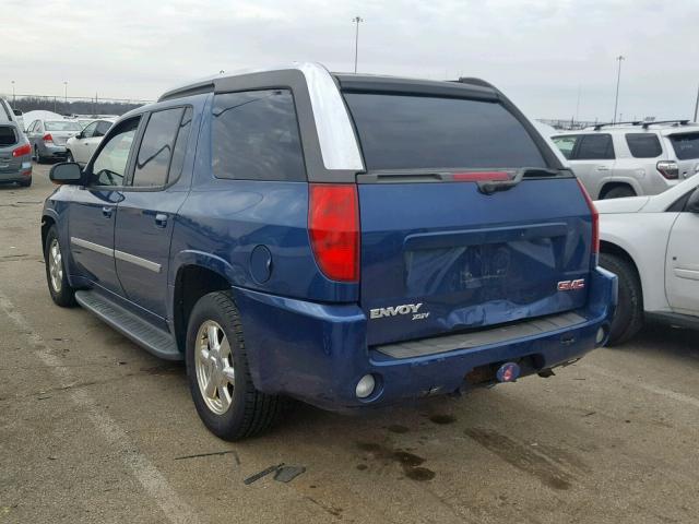 1GKET12S256166207 - 2005 GMC ENVOY XUV BLUE photo 3