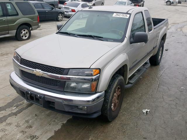 1GCDT196848114616 - 2004 CHEVROLET COLORADO TAN photo 2