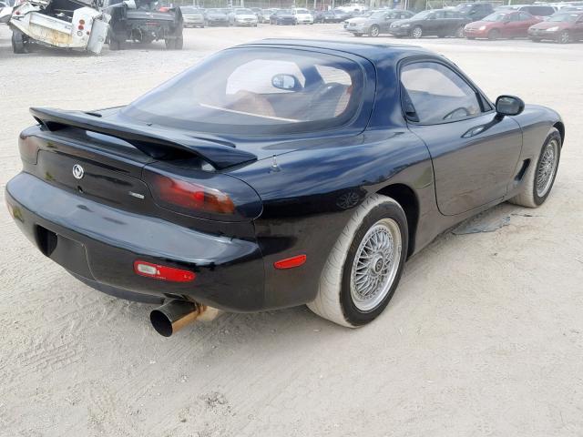 JM1FD331XP0209177 - 1993 MAZDA RX7 BLACK photo 4