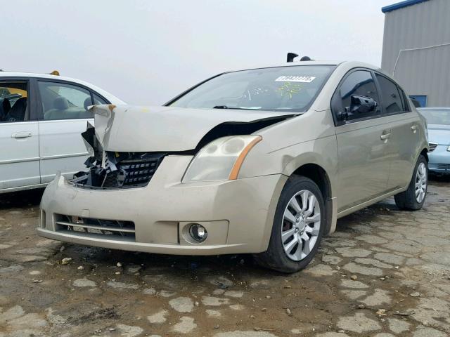 3N1AB61EX9L614701 - 2009 NISSAN SENTRA 2.0 BEIGE photo 2