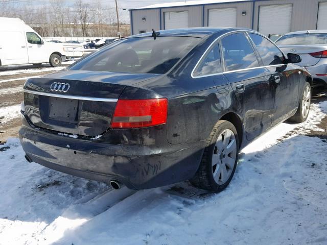 WAUDH74F97N043067 - 2007 AUDI A6 3.2 QUA BLACK photo 4