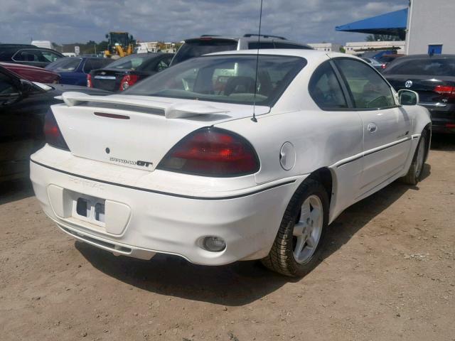 1G2NW12E3YM701398 - 2000 PONTIAC GRAND AM G WHITE photo 4