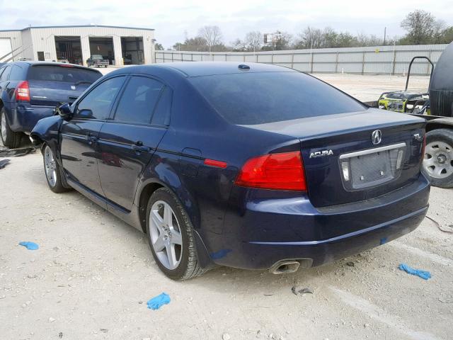 19UUA65546A021332 - 2006 ACURA 3.2TL BLUE photo 3