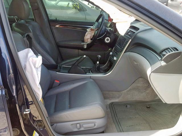 19UUA65546A021332 - 2006 ACURA 3.2TL BLUE photo 5