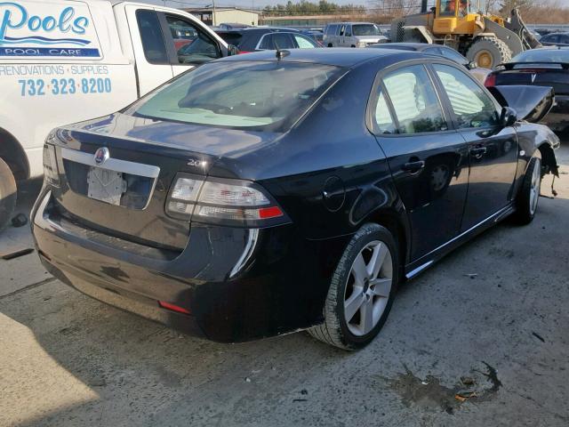 YS3FB49YX91009048 - 2009 SAAB 9-3 2.0T BLACK photo 4