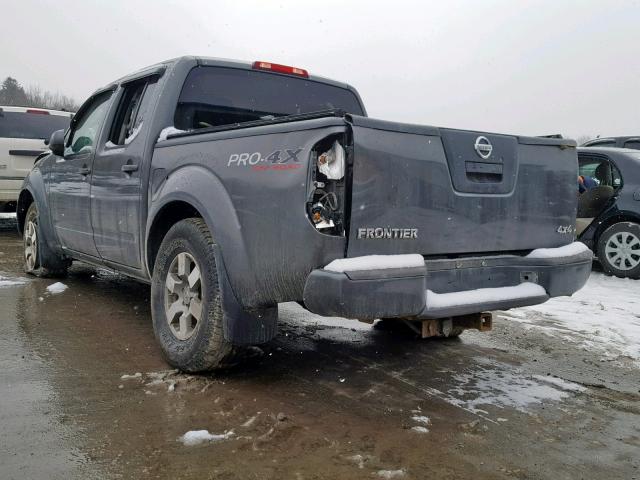 1N6AD07W59C401751 - 2009 NISSAN FRONTIER C GRAY photo 3