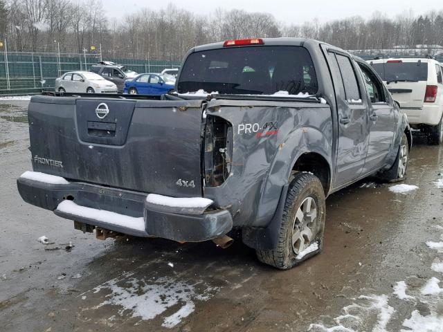 1N6AD07W59C401751 - 2009 NISSAN FRONTIER C GRAY photo 4