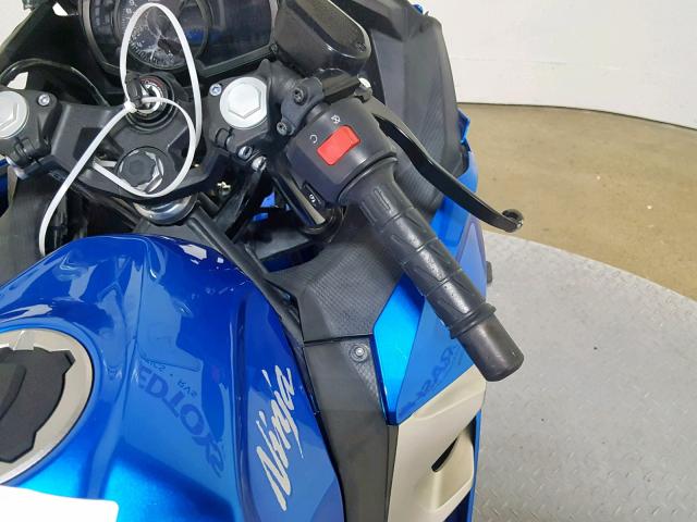 JKAEXKH19JDA10026 - 2018 KAWASAKI EX400 BLUE photo 14