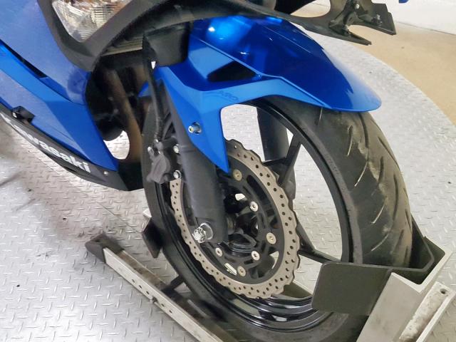 JKAEXKH19JDA10026 - 2018 KAWASAKI EX400 BLUE photo 16