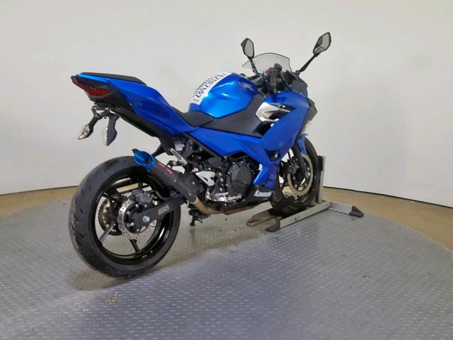 JKAEXKH19JDA10026 - 2018 KAWASAKI EX400 BLUE photo 8