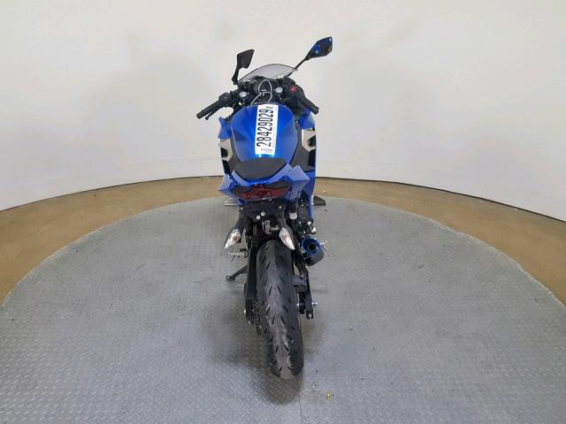 JKAEXKH19JDA10026 - 2018 KAWASAKI EX400 BLUE photo 9