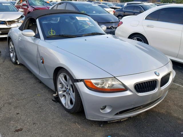 4USBT33453LR65529 - 2003 BMW Z4 2.5 SILVER photo 1