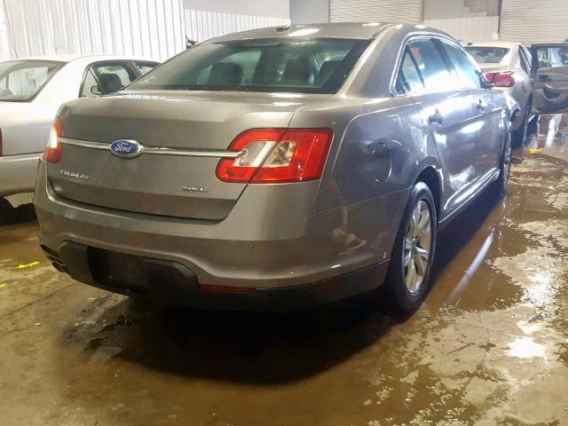 1FAHP2EW2CG135134 - 2012 FORD TAURUS SEL GRAY photo 4