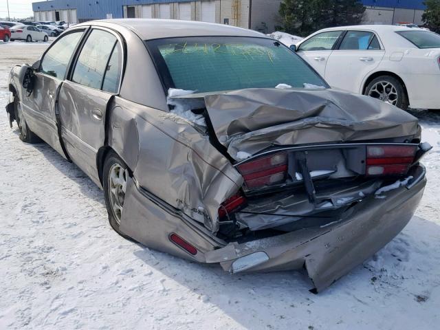 1G4CW54K214126659 - 2001 BUICK PARK AVENU TAN photo 3