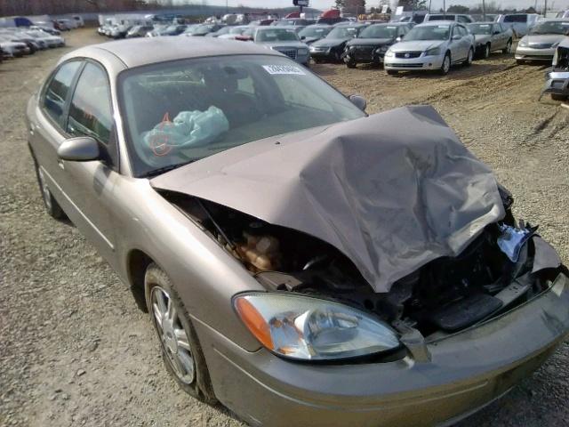 1FAHP56U07A100566 - 2007 FORD TAURUS SEL GOLD photo 1