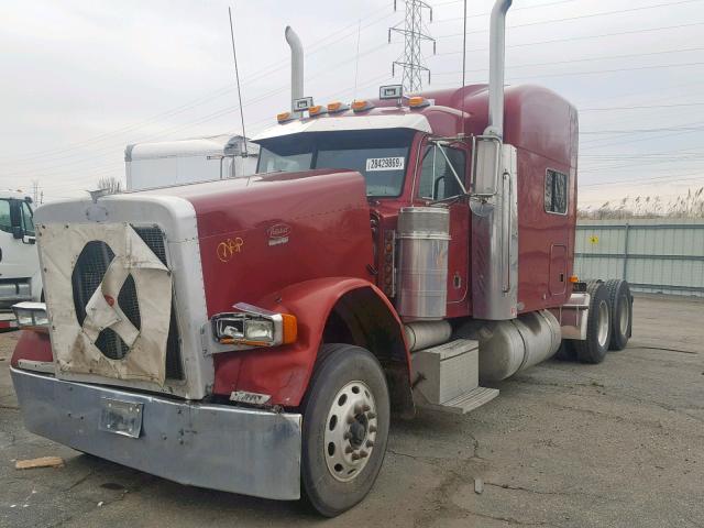 1XP5DB9X72D570870 - 2002 PETERBILT 379 RED photo 2