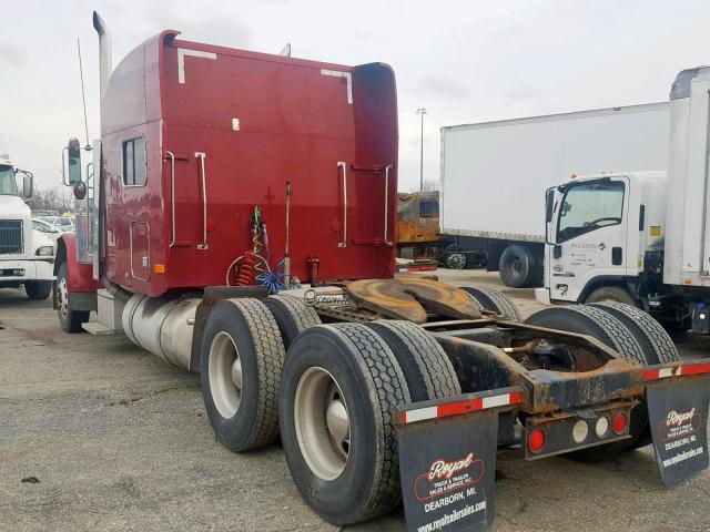 1XP5DB9X72D570870 - 2002 PETERBILT 379 RED photo 3