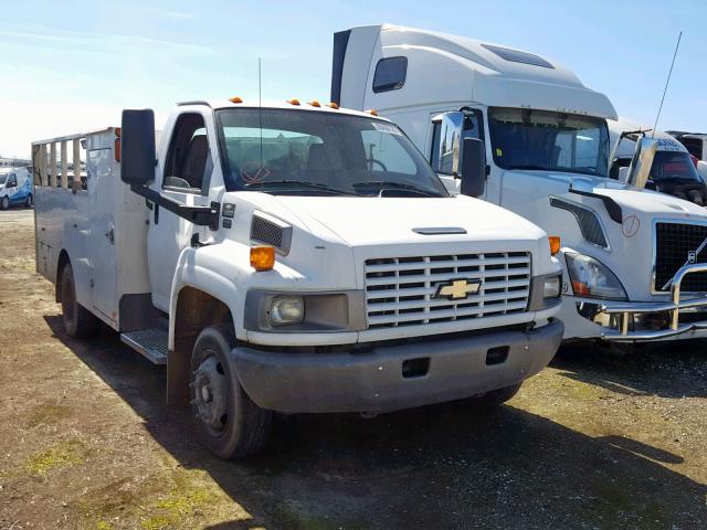 1GBE5C1255F502682 - 2005 CHEVROLET C5500 C5C0 WHITE photo 1