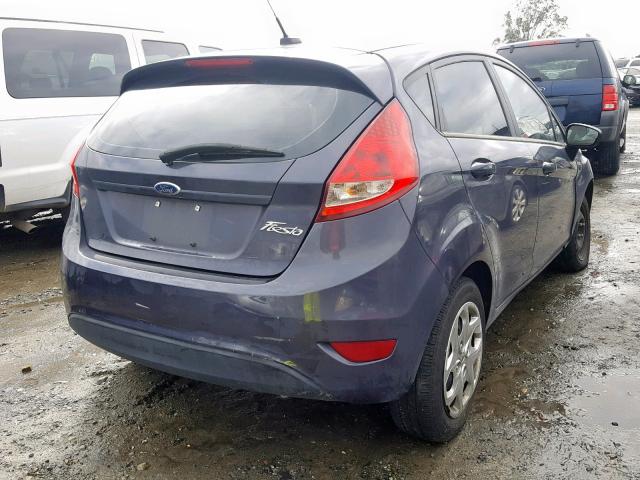 3FADP4TJ0CM180824 - 2012 FORD FIESTA S GRAY photo 4