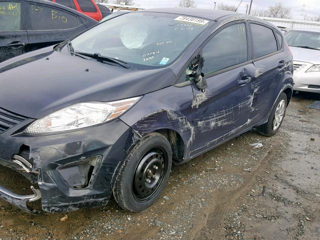 3FADP4TJ0CM180824 - 2012 FORD FIESTA S GRAY photo 9