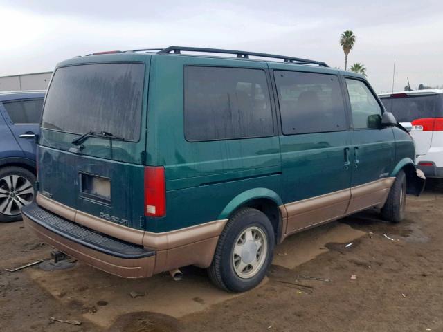 1GNDM19WXYB108572 - 2000 CHEVROLET ASTRO GREEN photo 4