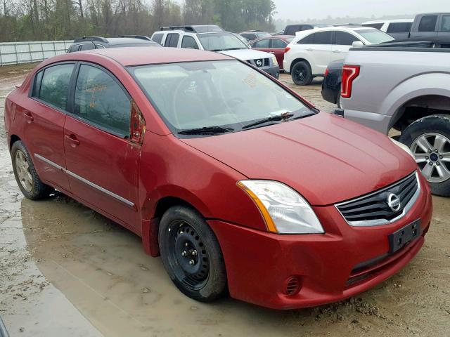 3N1AB6AP5CL705920 - 2012 NISSAN SENTRA 2.0 BURGUNDY photo 1