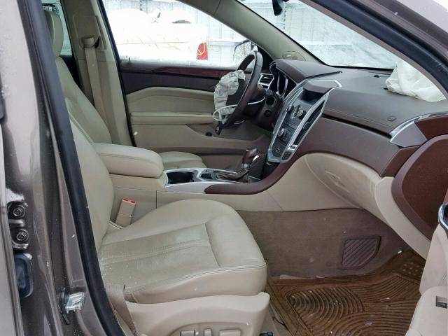 3GYFNFEY2BS667302 - 2011 CADILLAC SRX PREMIU TAN photo 5