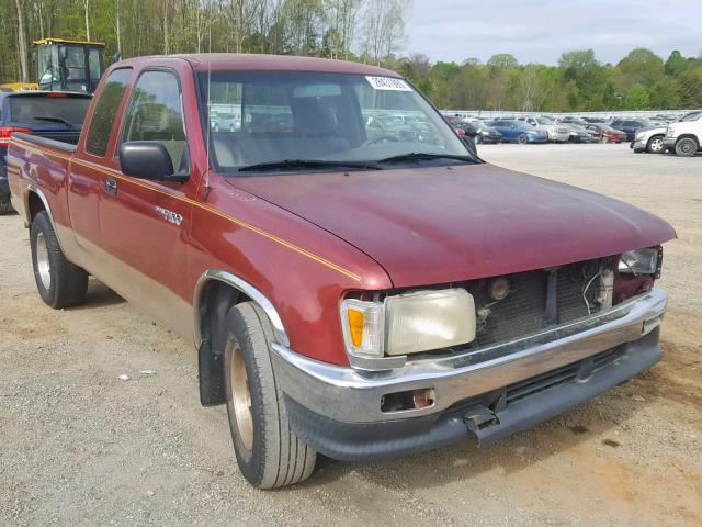 JT4TN12D9T0017842 - 1996 TOYOTA T100 XTRAC MAROON photo 1