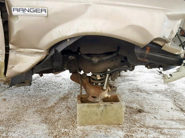 1FTYR10DX8PA91038 - 2008 FORD RANGER GOLD photo 9