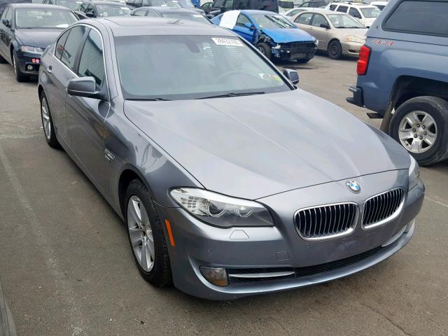 WBAXH5C5XCDW10378 - 2012 BMW 528 XI GRAY photo 1