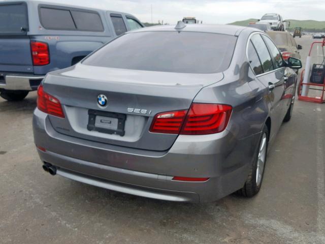 WBAXH5C5XCDW10378 - 2012 BMW 528 XI GRAY photo 4