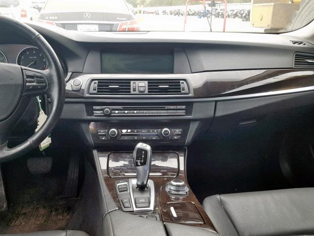 WBAXH5C5XCDW10378 - 2012 BMW 528 XI GRAY photo 9