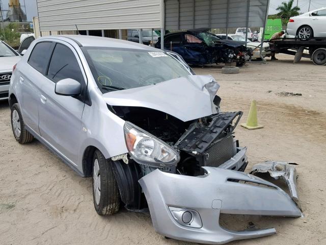 ML32A3HJ0FH055405 - 2015 MITSUBISHI MIRAGE DE SILVER photo 1